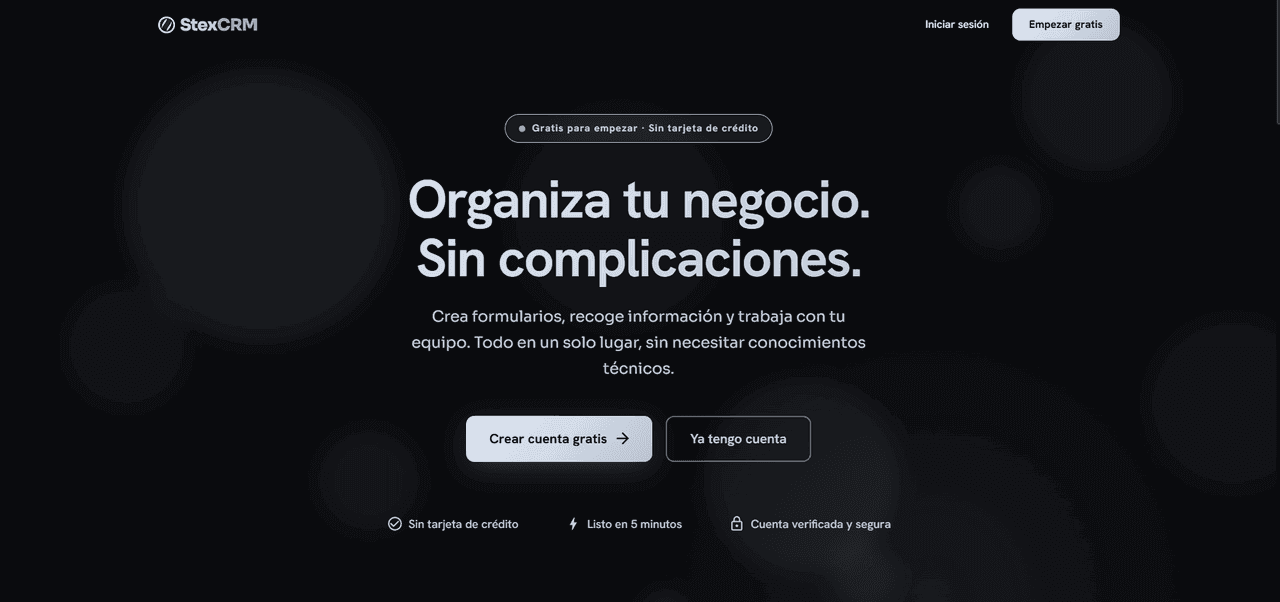StexCRM — un CRM a medida